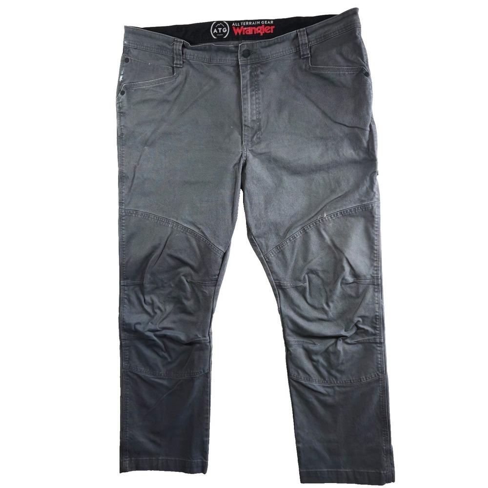 Wrangler ATG Jackson Utility Pants Mens 42x30 Gray Straight Leg Hiking Workwear